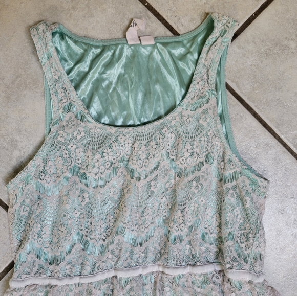 🟪 Lace Overlay dress - Picture 3 of 5